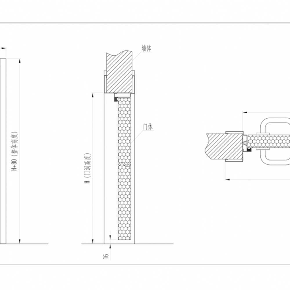 病房门的产品特点和结构组成介绍