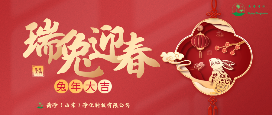 荷净净化 ｜ 瑞兔迎春 兔年大吉