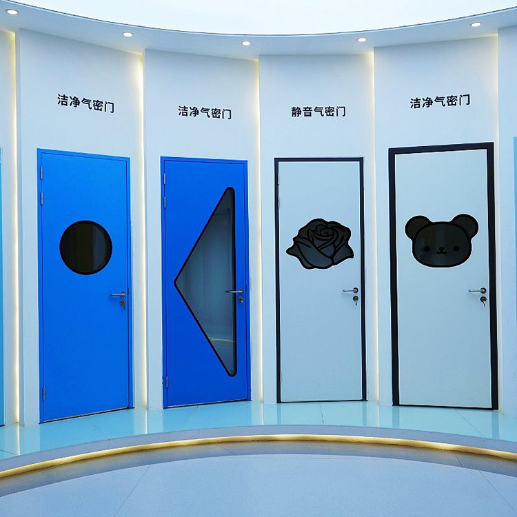 钢制净化气密门单开