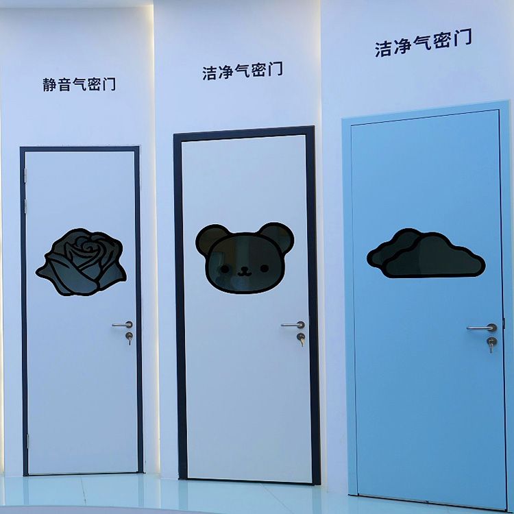 钢制净化气密门单开